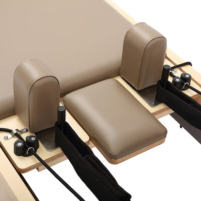 Factory Black Hard Maple Wood Pilates Reformer For Body Training