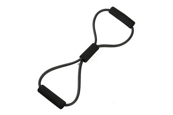Amazon Hot selling Exercise 8 Shape Chest Expander Tube Resistance Elastic Band